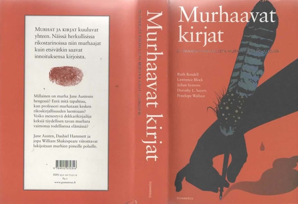 Murhaavat kirjat.  Toimittanut Cynthia Manson. Gummerus 2006.