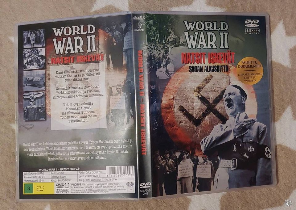 World War 2 - Natsit iskevät, sodan alkusoitto DVD
