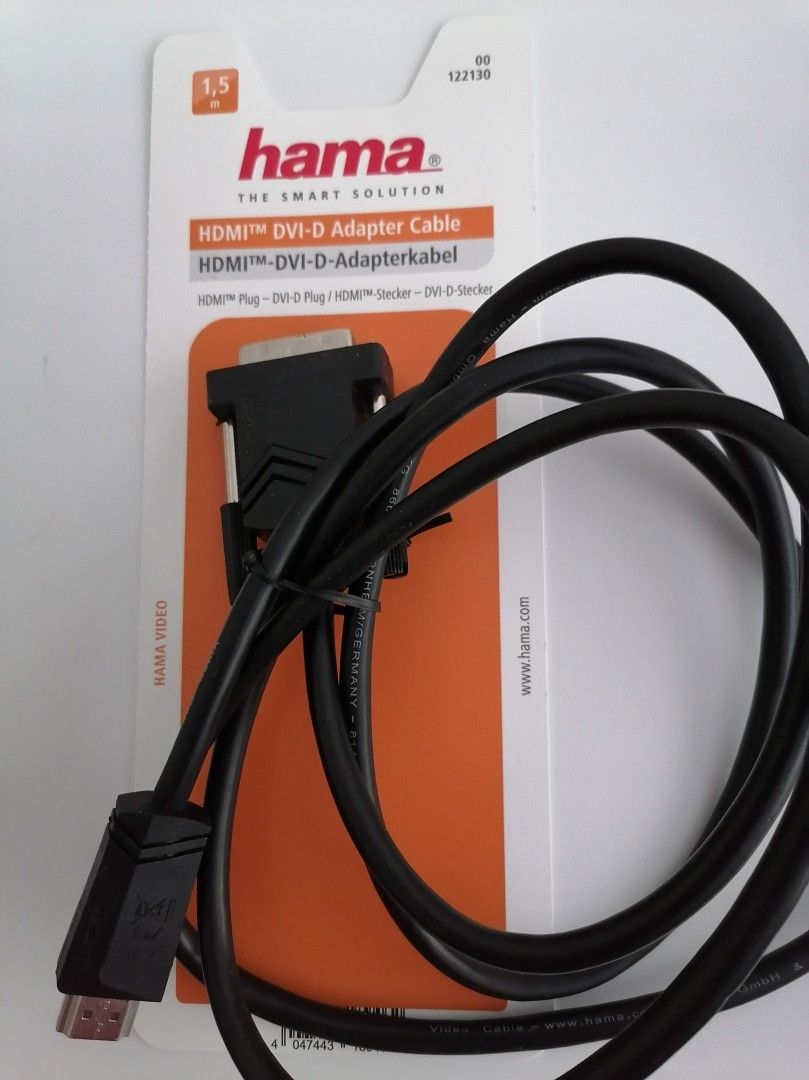 HDMI DVI-D Adapteri hama