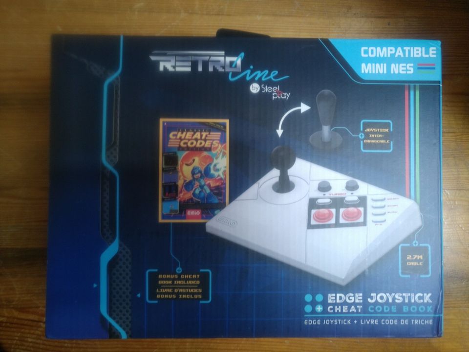 Mini NES Edge Arcade ohjaussauva+ huijauskoodit