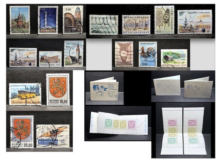 Suomi postimerkkejä ( 1970-79 ) + AV11 ( 1982-84 )
