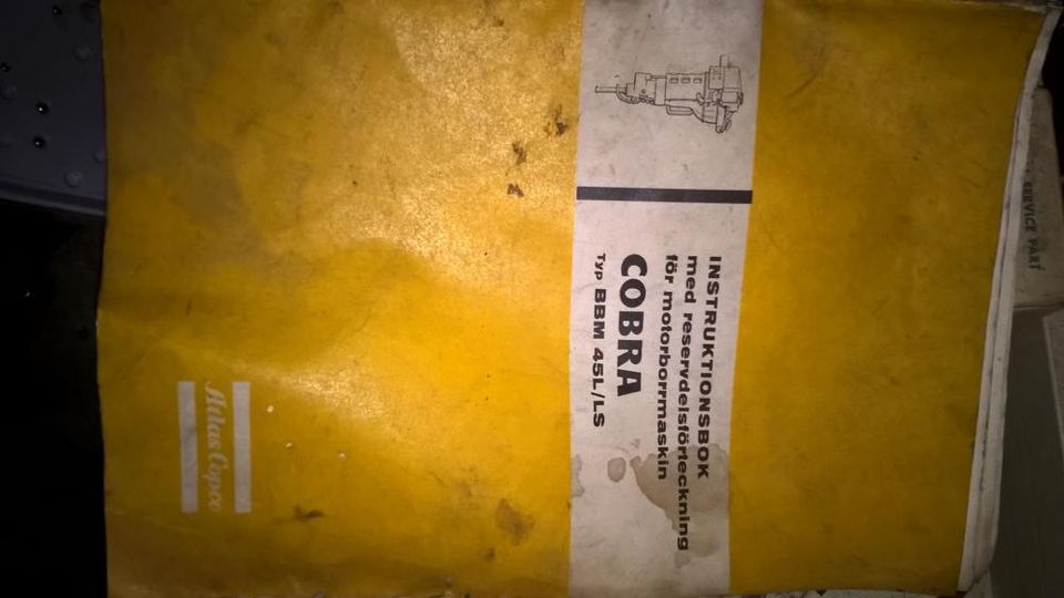 Cobra kalllioporan käyttöohje (swe)