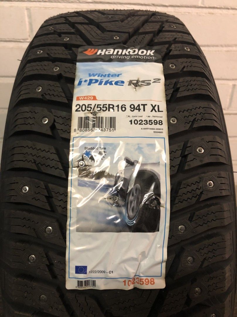 205/55R16 Hankook I Pike RS2 uudet