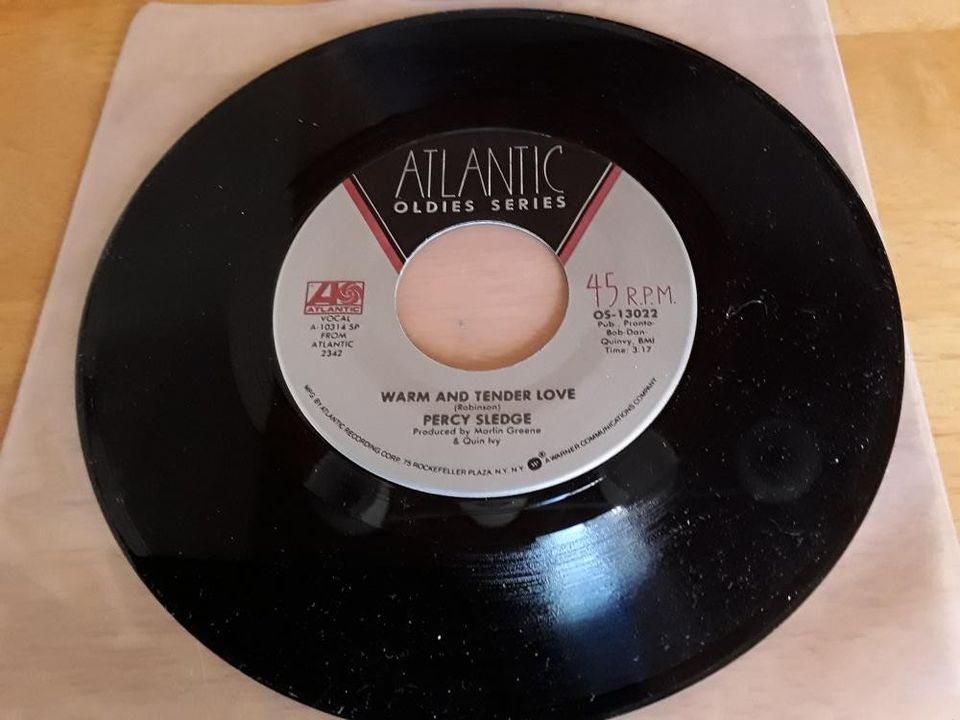 Percy Sledge 7" Warm and tender love