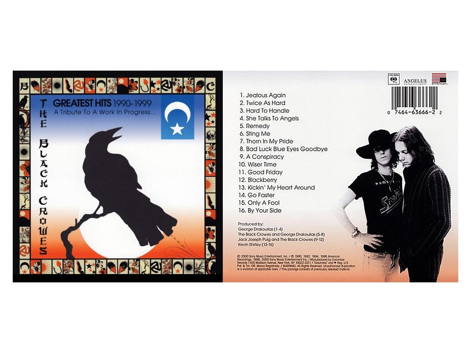 UUSI Black Crowes Greatest Hits CD (2000) - Ilmainen Toimitus