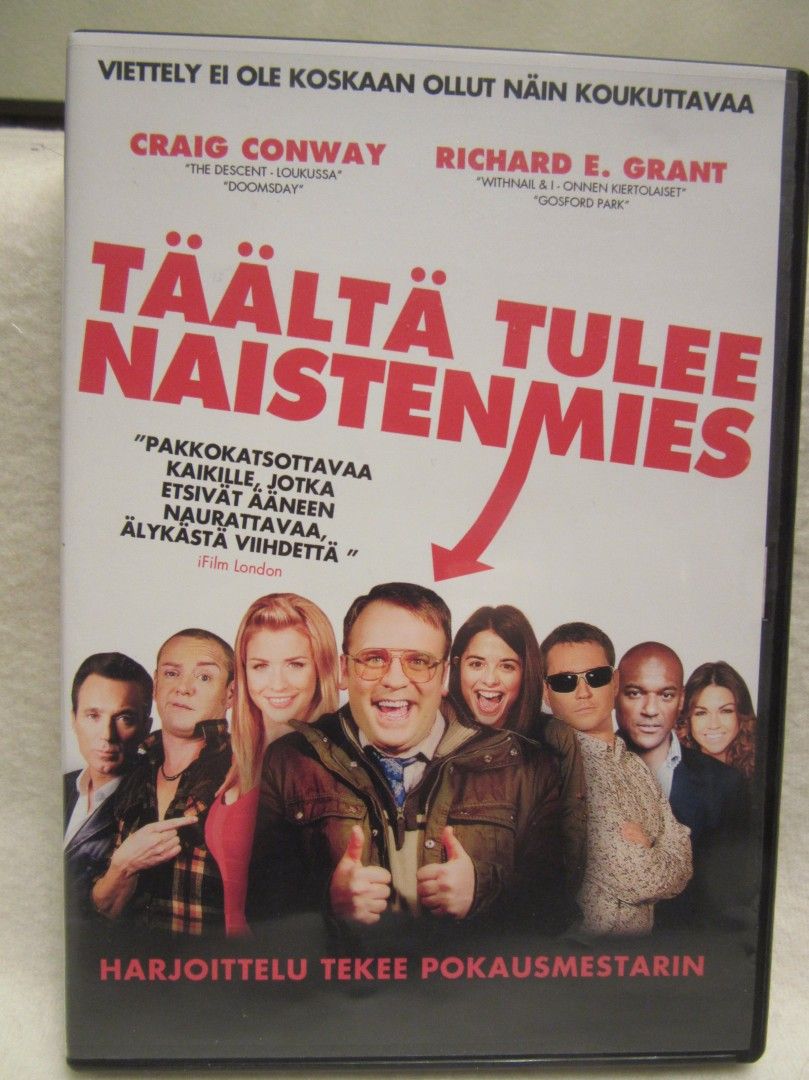 Täältä tulee naistenmies dvd