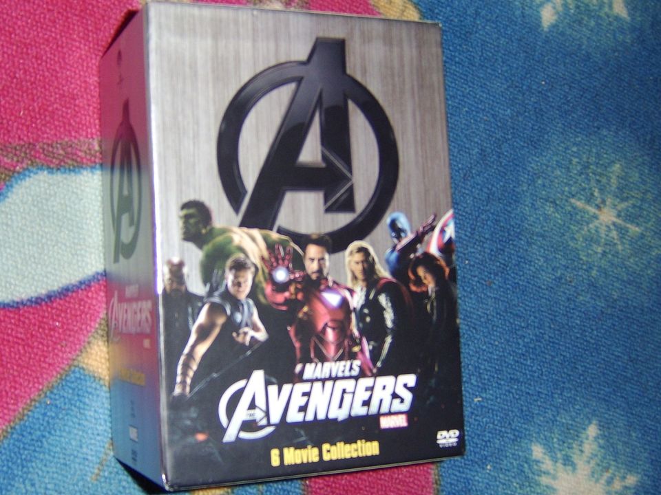 Avengers 6-dvd boxi