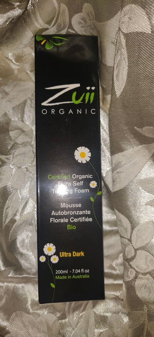 Uusi avaamaton Zuii Organic, luomu, bio vegan tan