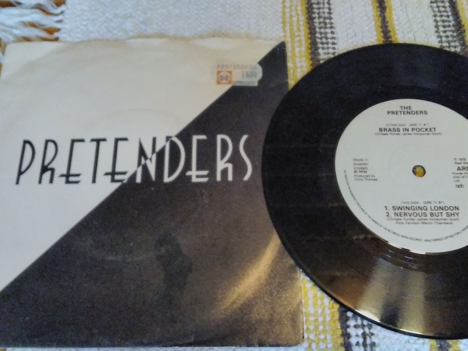 The Pretenders 7" Brass in pocket