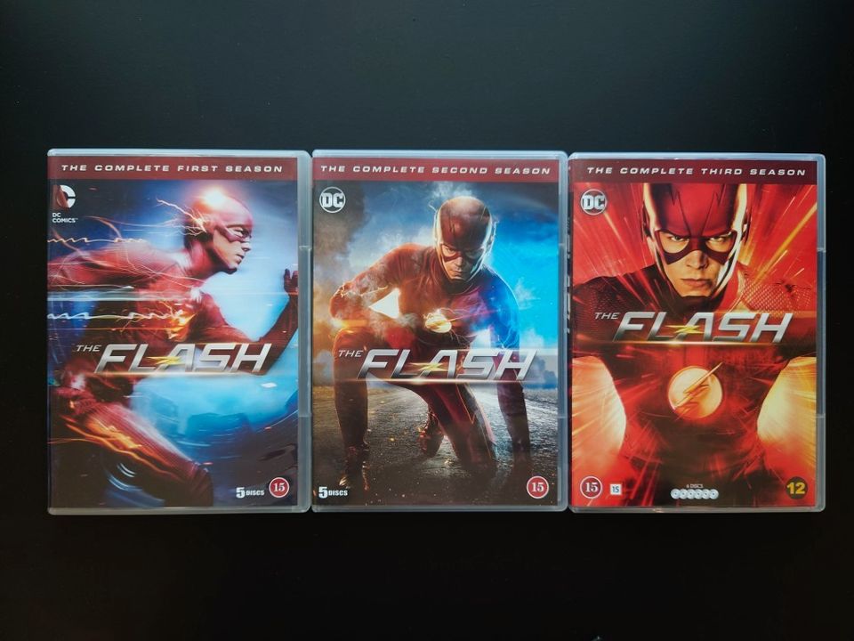 The Flash kaudet 1-3 DVD