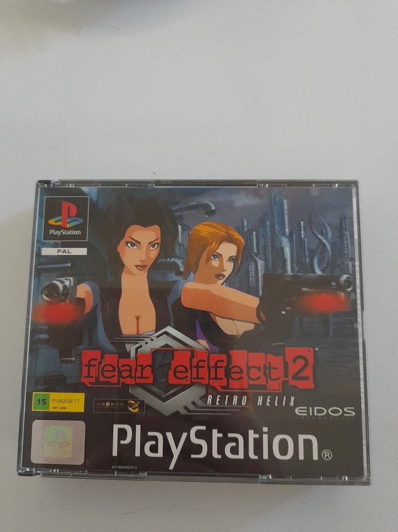 Ps1 peli fear effect 2 retro helix