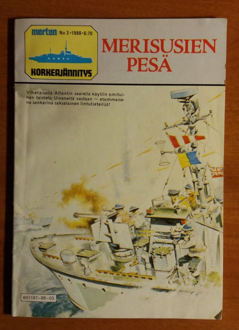 Merisusien pesä. Merten korkeajännitys 3/1988