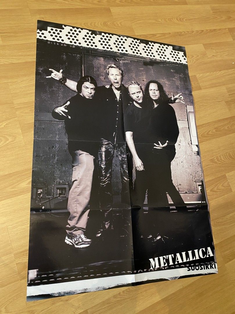 Metallica James Hetfield julisteet