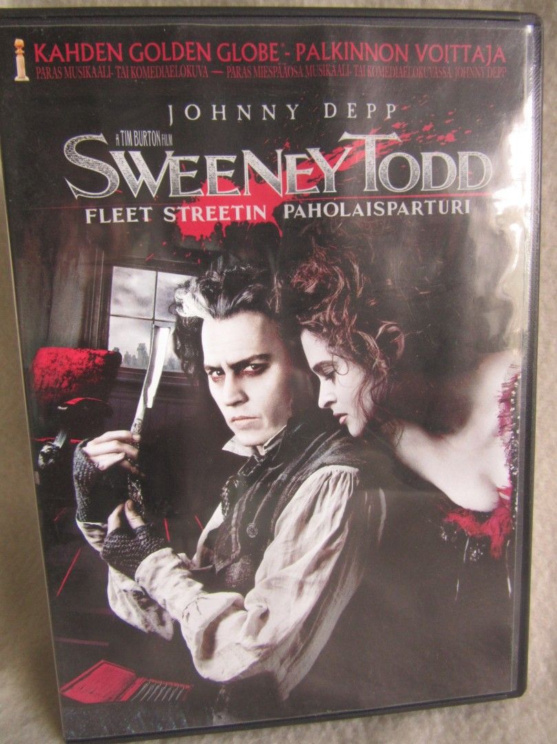 Sweeney Todd dvd