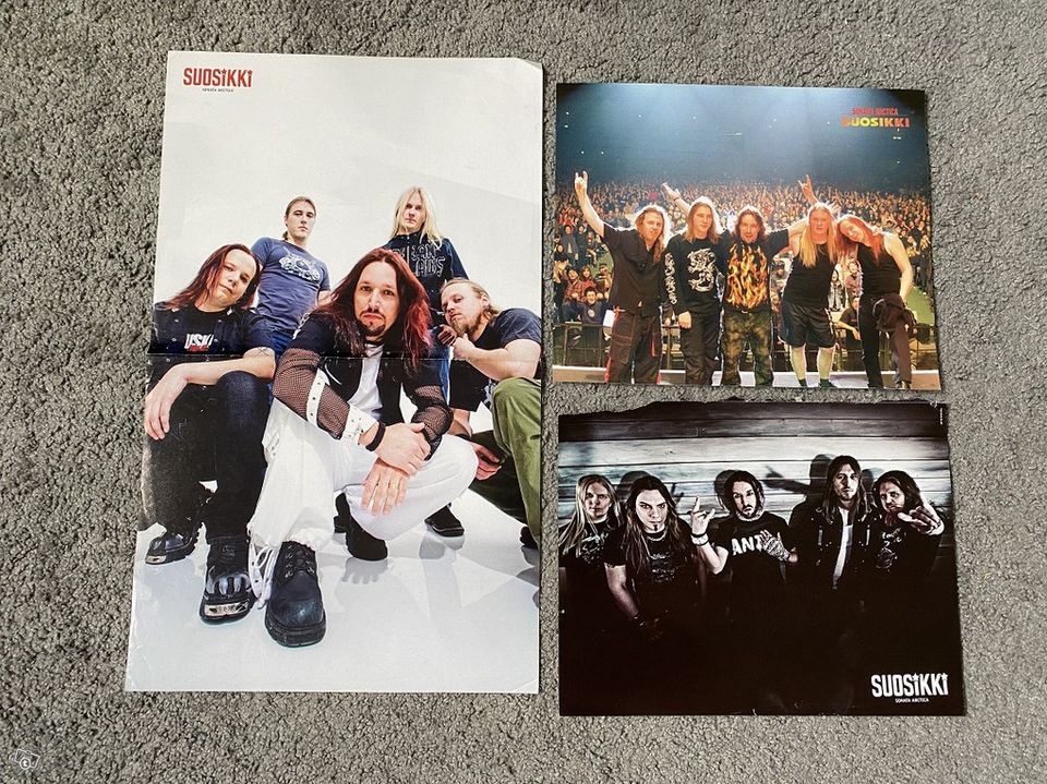 Sonata Arctica juliste + lehden kuvat