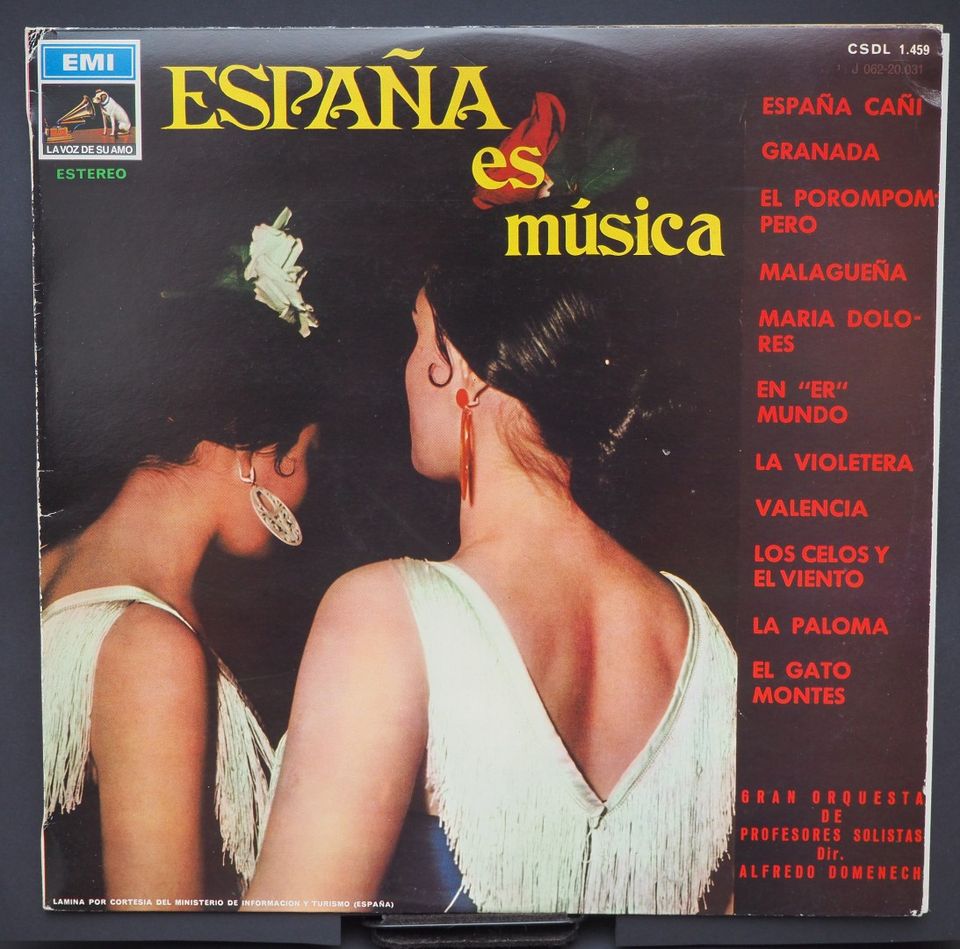 Espana es musica LP Erinomainen kunto