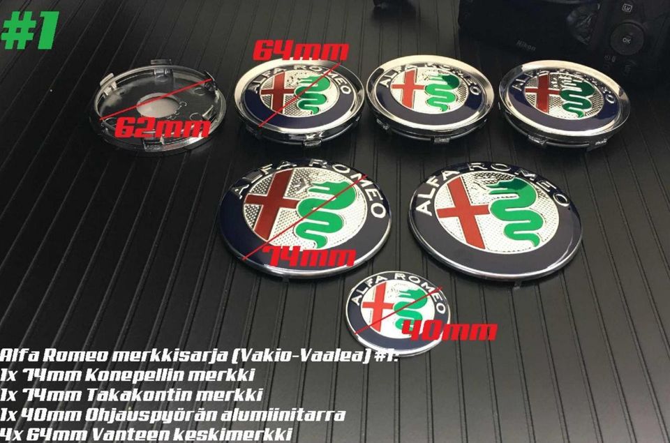 Alfa Romeo Merkkisarjat - Vakio-Hopea