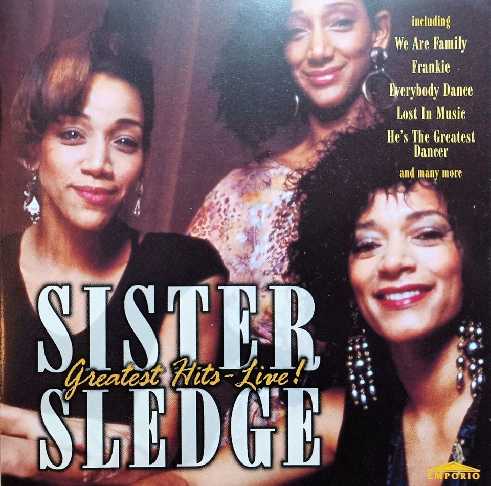 Sister Sledge - Greatest Hits - Live CD-levy