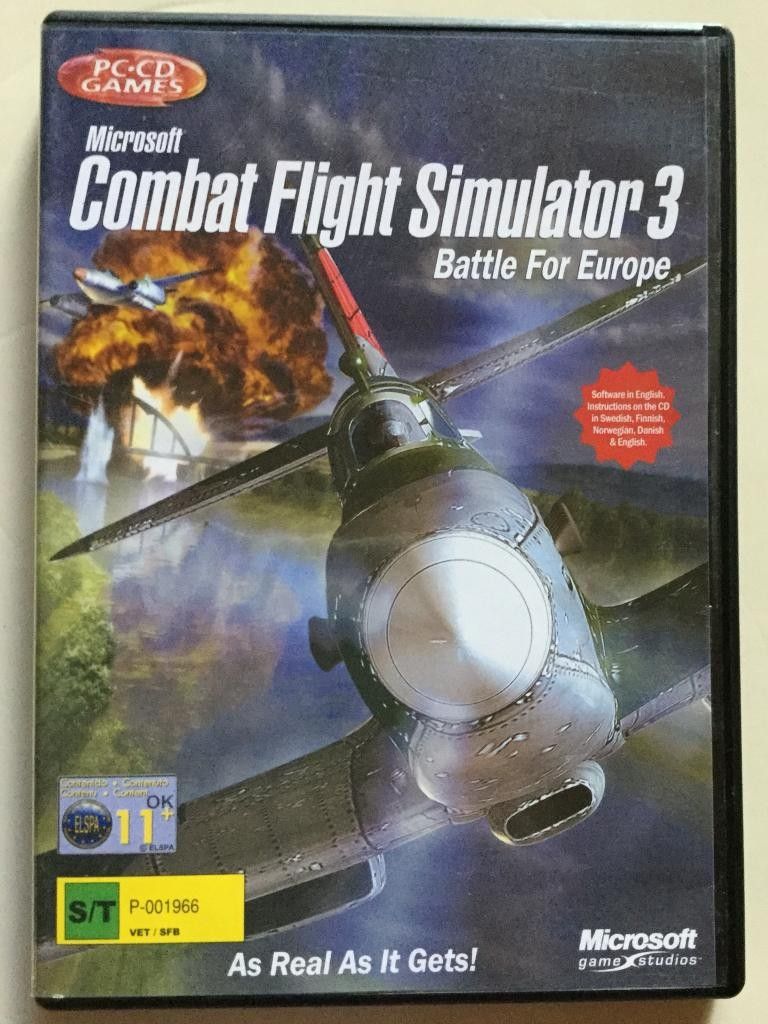 PC CD-ROM Combat Flight Simulator3