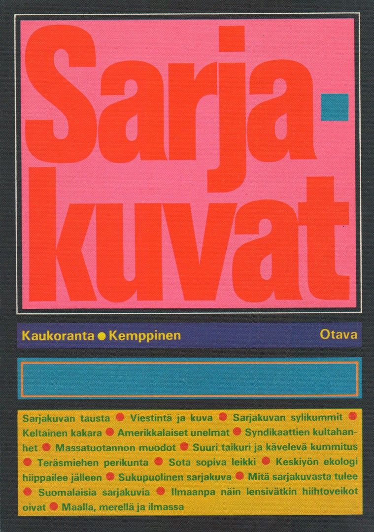 Kirja SF 009 Sarjakuvat, Bibliografia, Sarjakuva