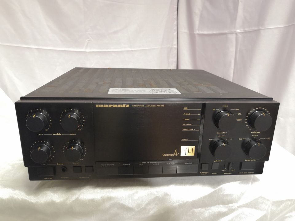 MARANTZ PM-84 mkII Stereo vahvistin