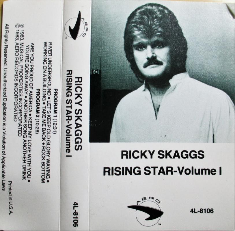 Ricky Skaggs - Rising Star Volume 1 - C-kasetti