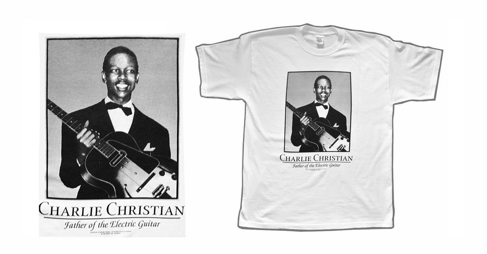 UUSI Charlie Christian T-Paita (XL)