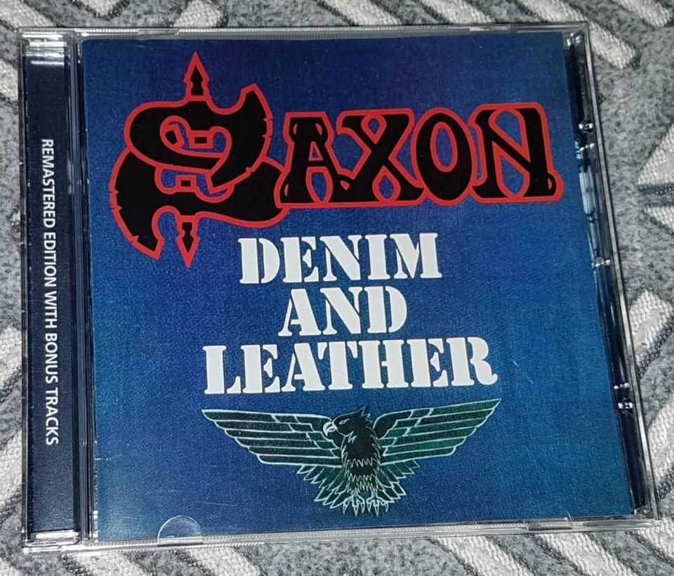 Saxon - Denim And Leather RE CD 18 biisiä