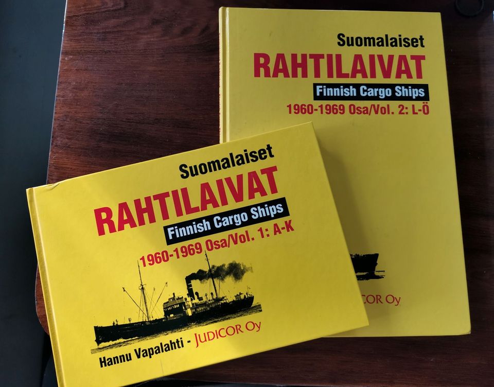Suomalaiset rahtilaivat 1960-1969 Vol. 1 & 2