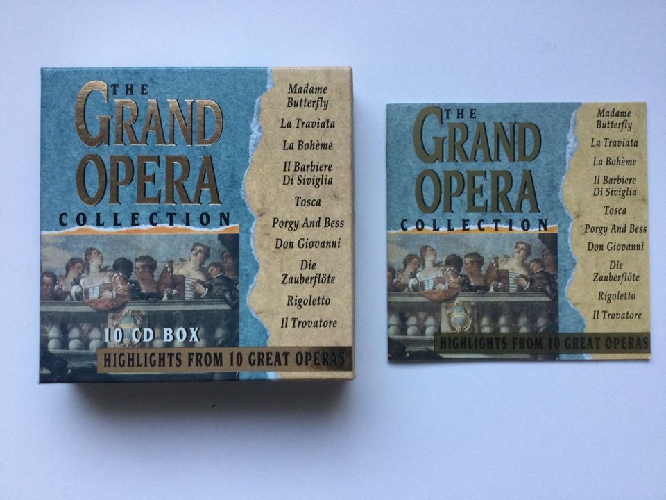 The Grand Opera collection 10 CD box