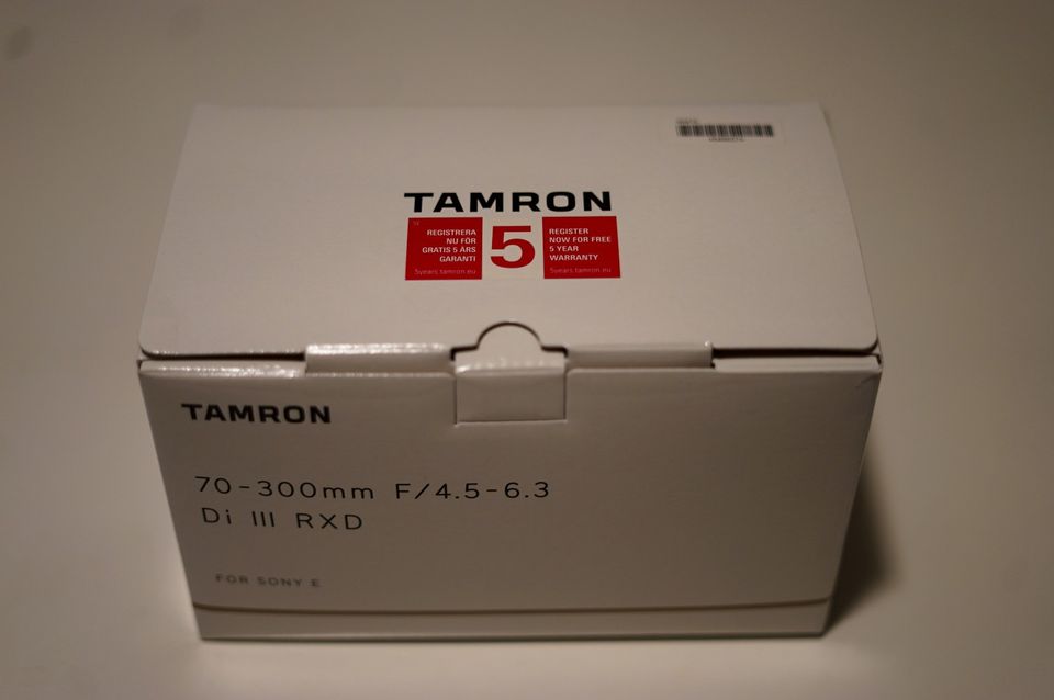 Tamron 70-300mm f4.5-6.3 Di III RXD