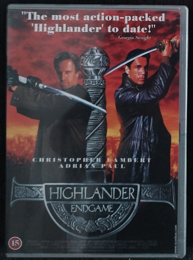 Highlander Endgame DVD
