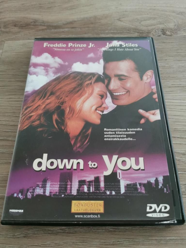 Down to You DVD