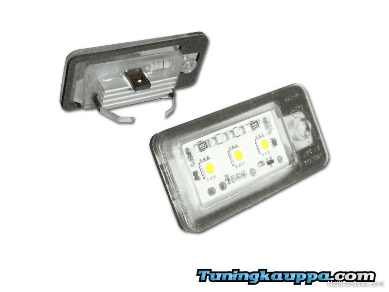 Audi A4 B7 rekisterikilven LED valosarj