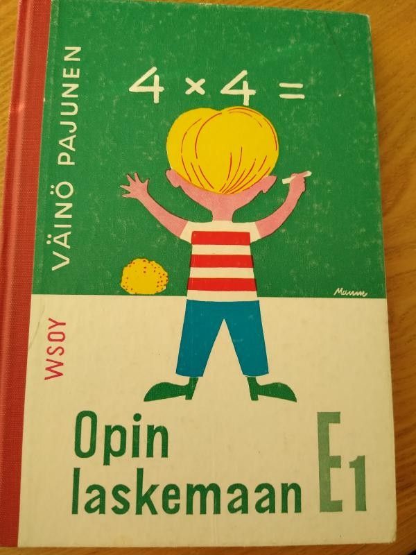 Opin laskemaan E1, Väinö Pajunen, v.1963
