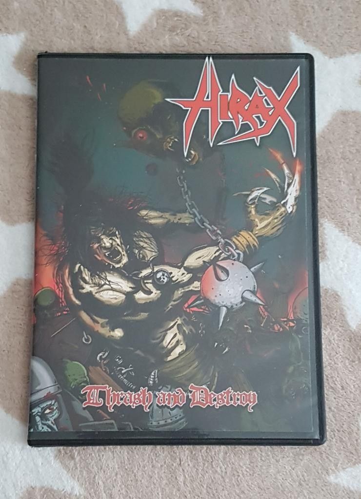 Hirax - Thrash And Destroy CD ja DVD Rare