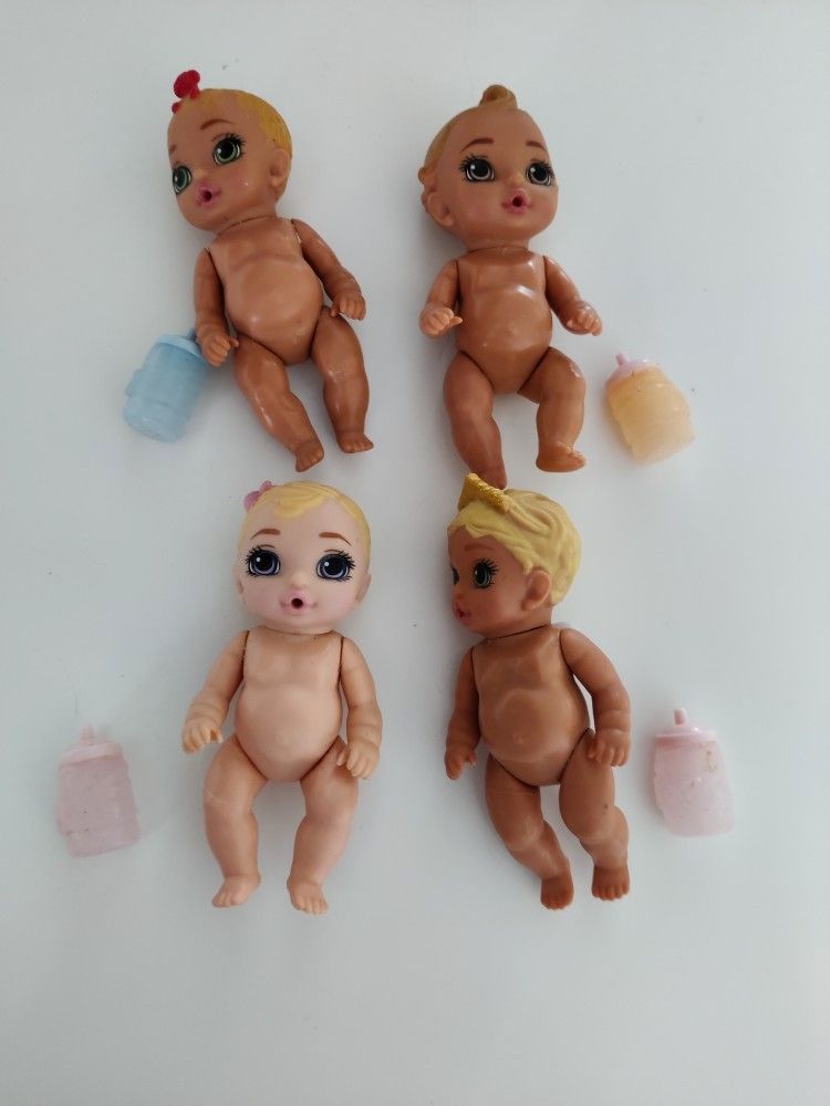 Vauva nuket x 4
