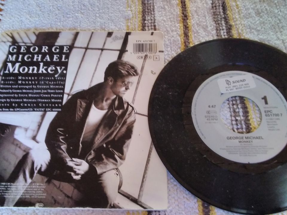 George Michael 7" Monkey / Monkey