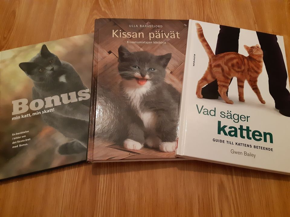 Kissa kirjoja
