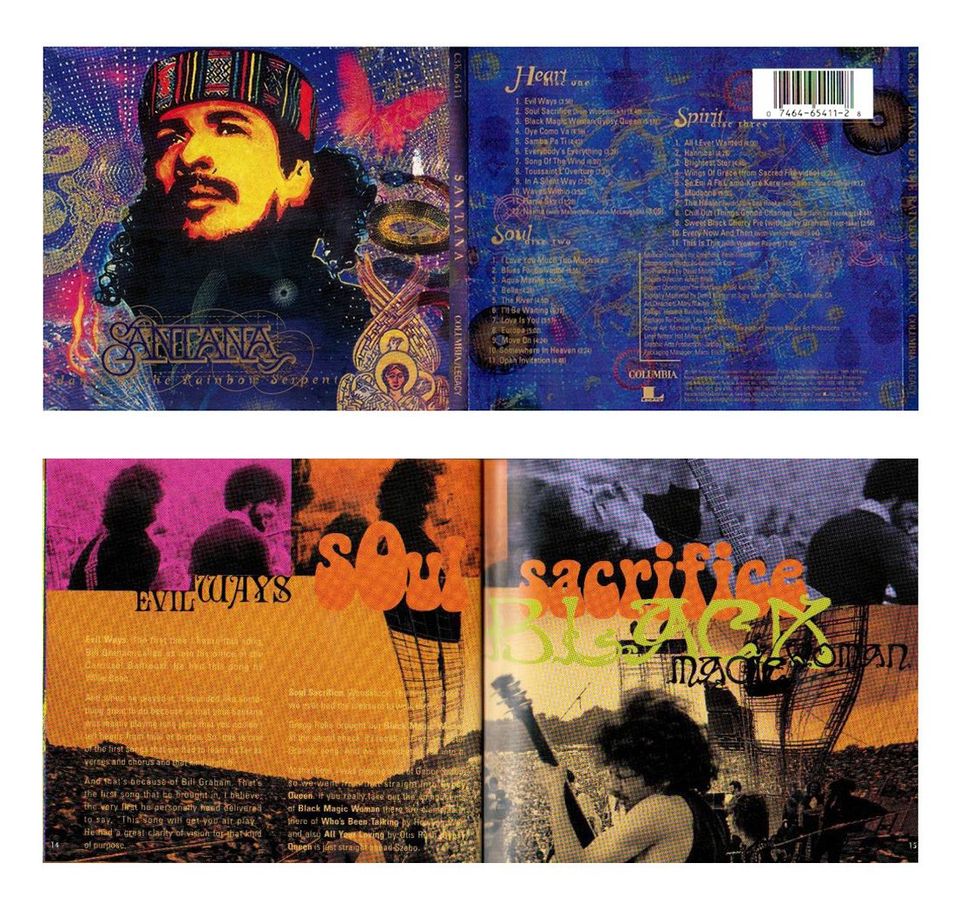 UUSI Santana Boksi 3CD (1997) - Ilmainen Toimitus
