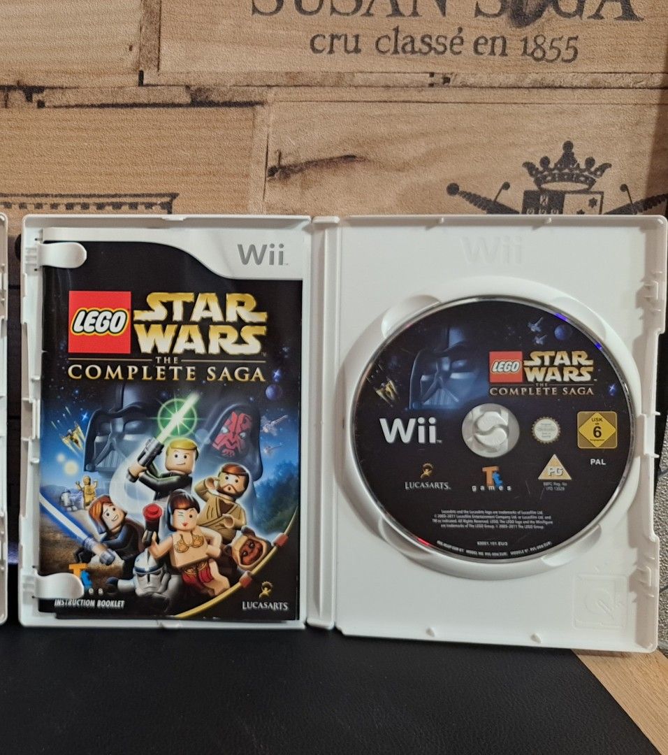 Wii Lego Star Wars Complete Saga