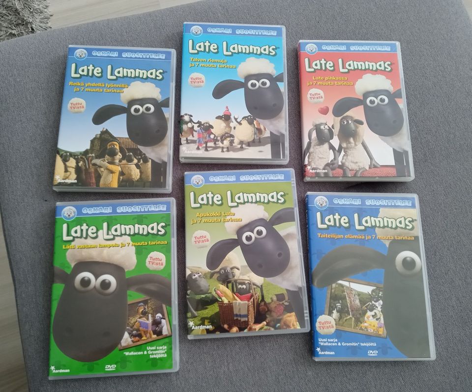 Late Lammas DVD 6 kpl