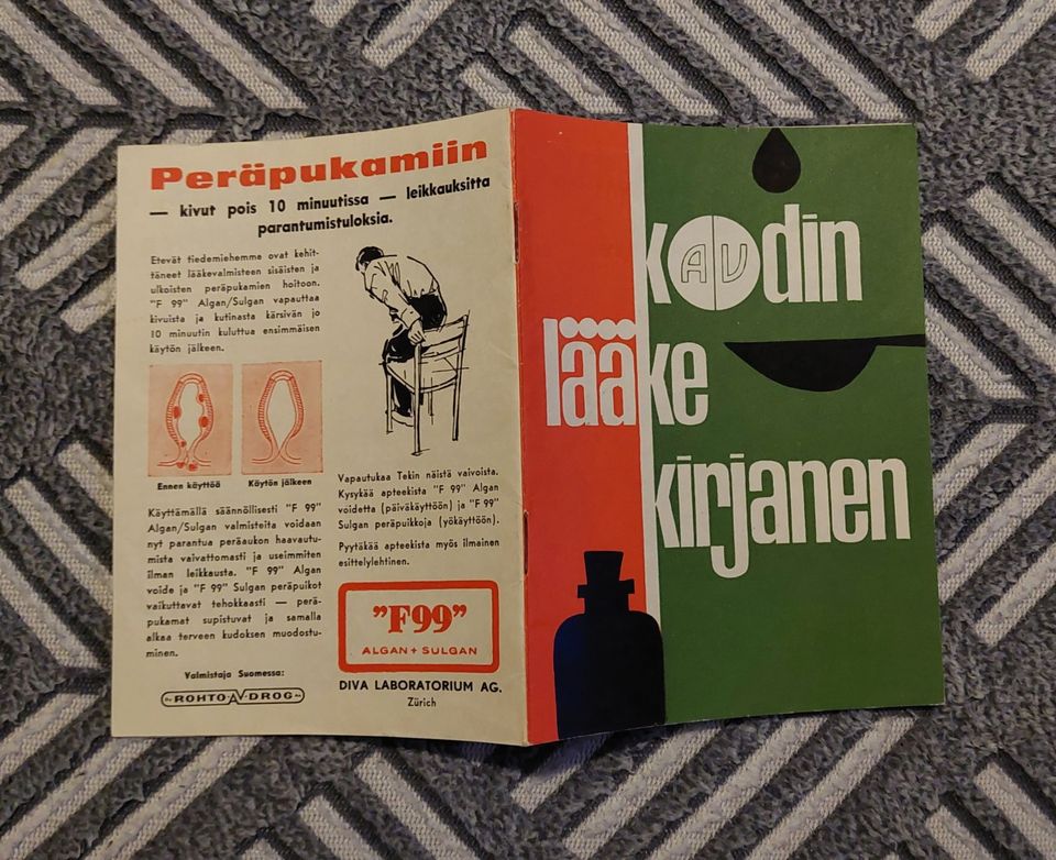 AV Kodin lääkekirjanen v. 1960