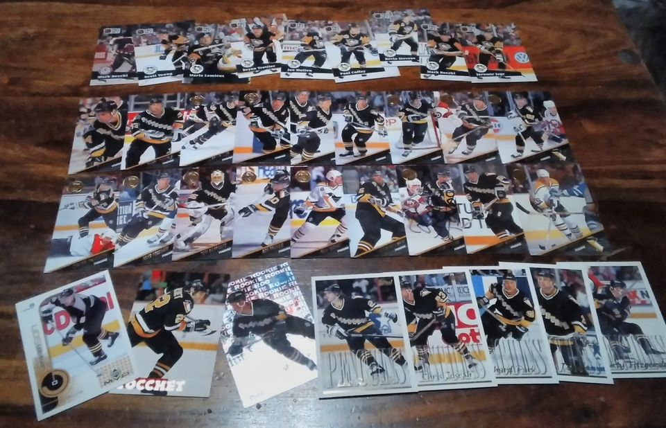 Pittsburgh Penguins-keräilykortit postitettuna