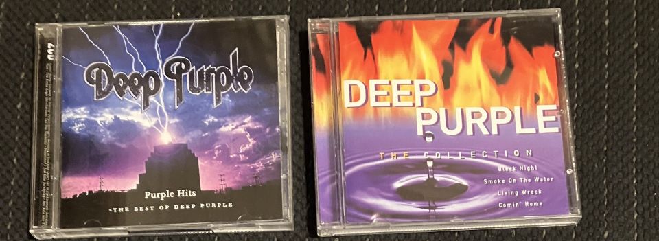 Hevi-musiikki-CDt (Deep Purple, 3 kpl)