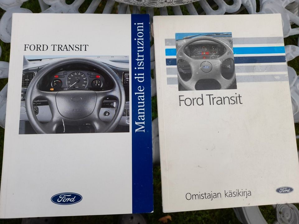 Ford Transit Käyttöohjekirjat