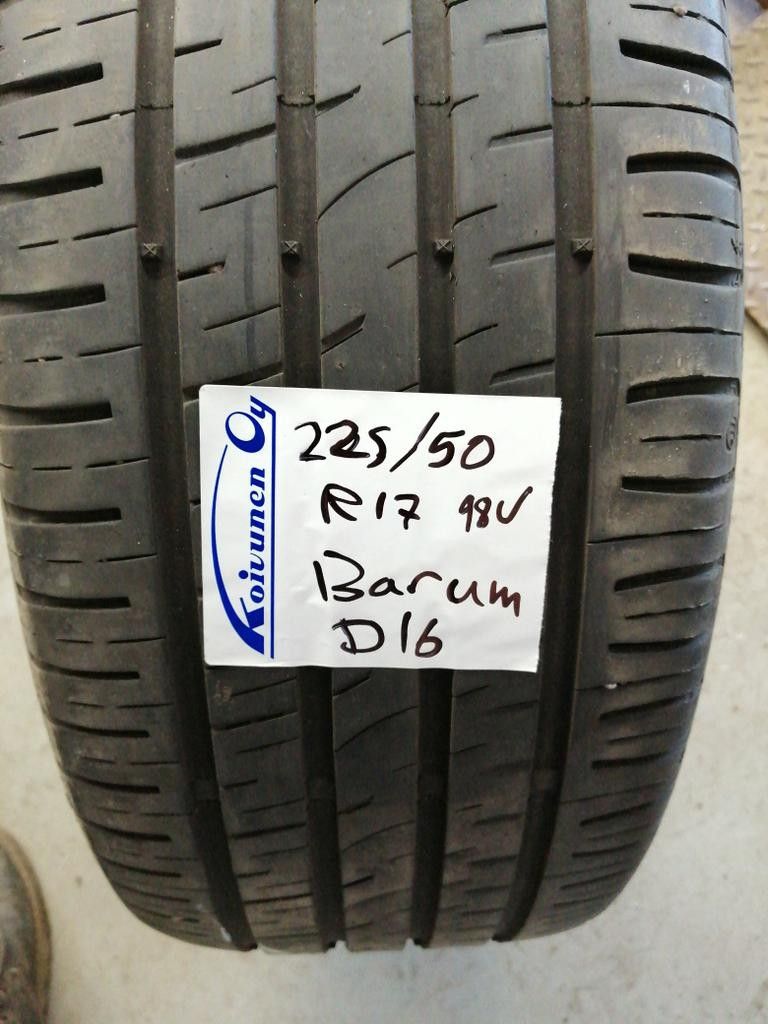 Kesärengas 1 kpl barum 225 50 R17