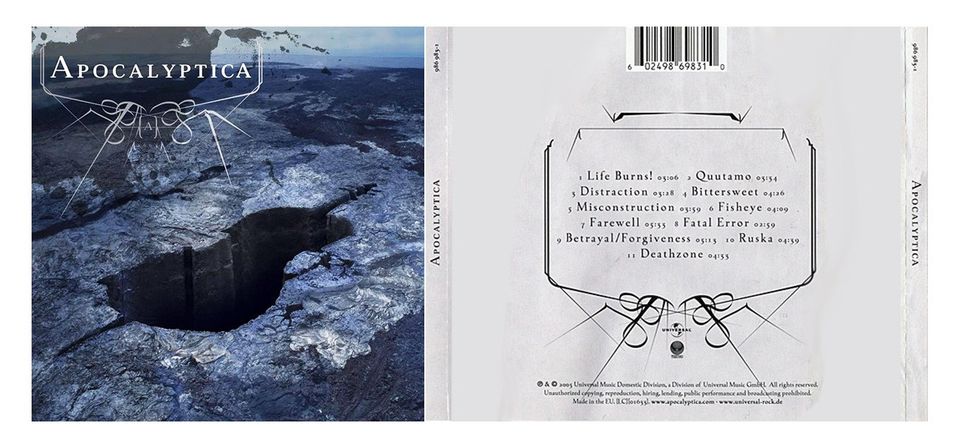UUSI Apocalyptica CD (2005) - Ilmainen Toimitus