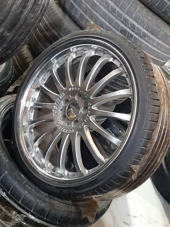 Carlsson R21 5x112 kaytetyt +245/35R21 275/30R21