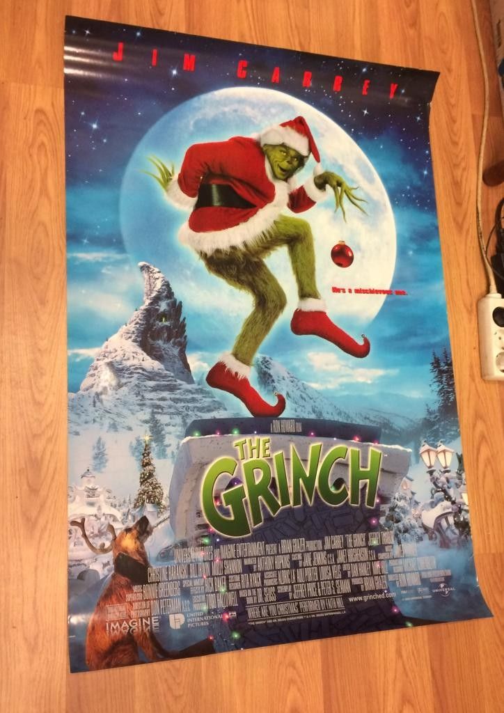 The Grinch elokuvajuliste 70 x 100 cm